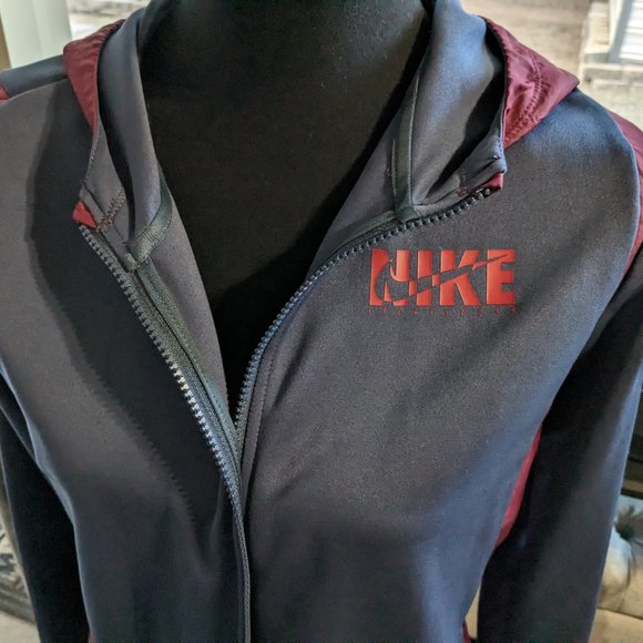 Nike Big Boys' Tracksuit Jacket XL, Thunder Blue, Dark Beetroot, Pomegranate - Picture 1 of 8